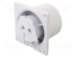 ORNO Ventilador Axial AC 230V Blanco