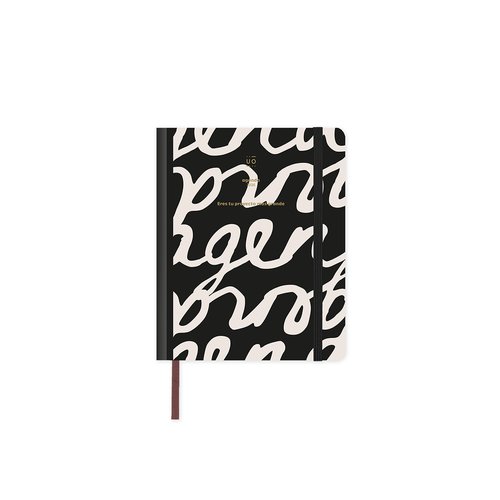 Agenda Anual (2026) Uo Encolada Tapa Extradura Con Goma Mini 150X120 S/V Noir