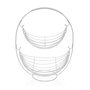 Frutero Versa Blanco Metal (27 x 45,5 x 36 cm)