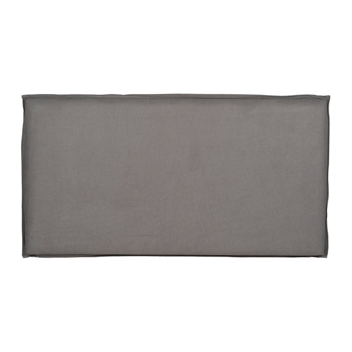 Cabecero Taupe Tejido Dormitorio 190 X 8 X 100 cm Cabecero Taupe Tejido Dormitorio 190 X 8 X 100 cm
