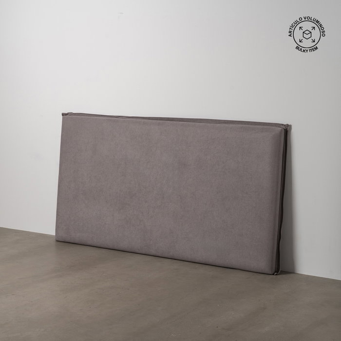 Cabecero Taupe Tejido Dormitorio 190 X 8 X 100 cm Cabecero Taupe Tejido Dormitorio 190 X 8 X 100 cm