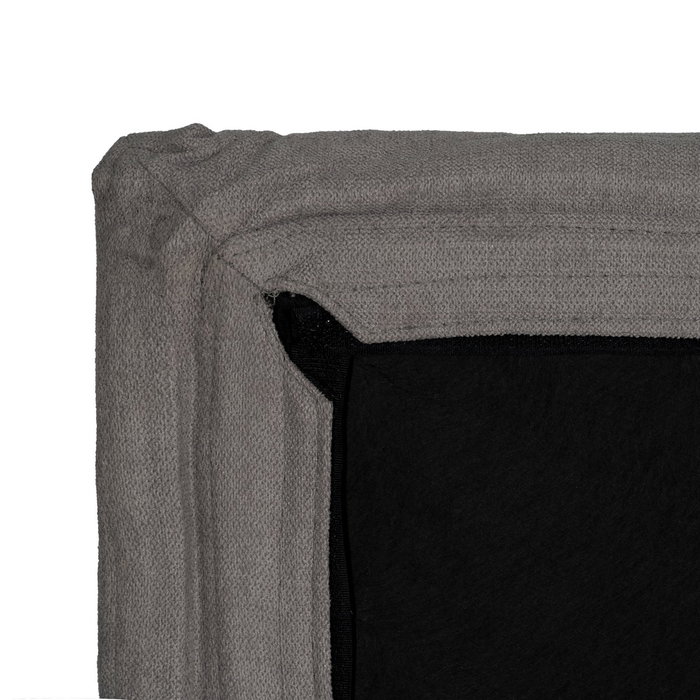 Cabecero Taupe Tejido Dormitorio 190 X 8 X 100 cm Cabecero Taupe Tejido Dormitorio 190 X 8 X 100 cm