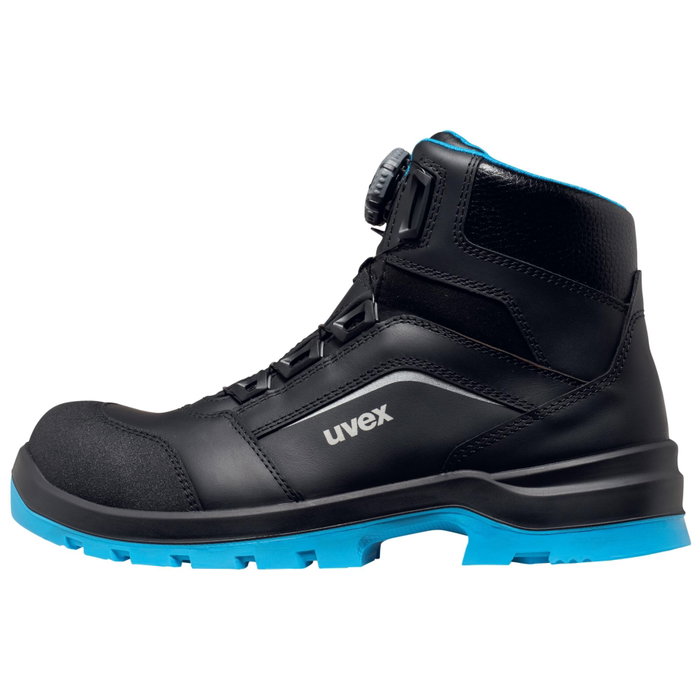 uvex Stiefel 95692 BOA Negro / Azul S3 W11 44
