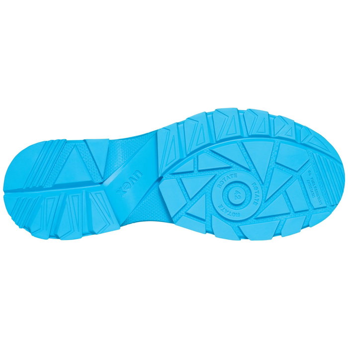 uvex Stiefel 95692 BOA Negro / Azul S3 W11 44