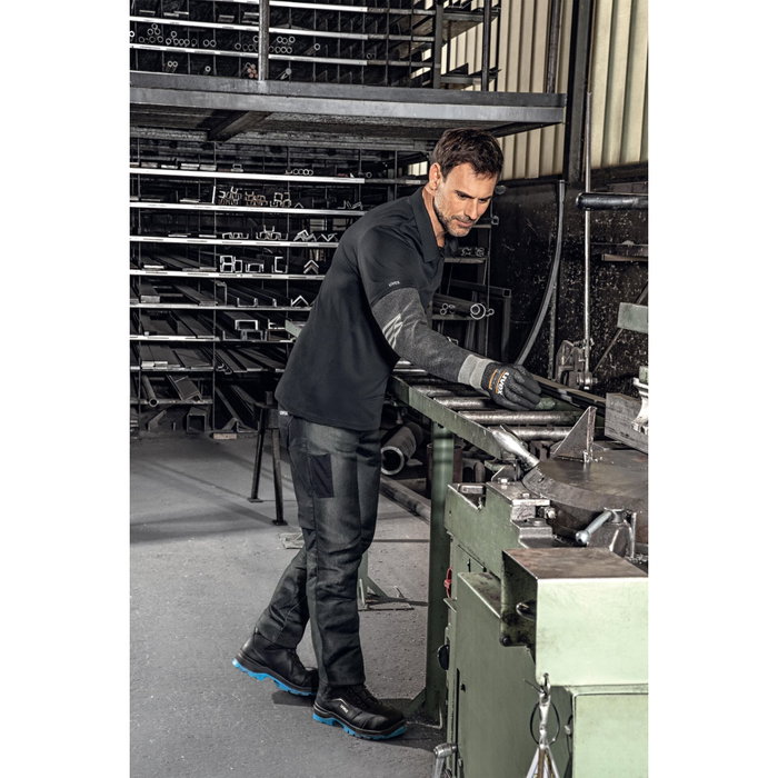 uvex Stiefel 95692 BOA Negro / Azul S3 W11 44