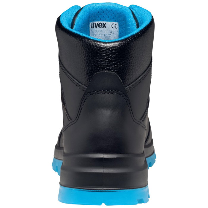 uvex Stiefel 95692 BOA Negro / Azul S3 W11 44