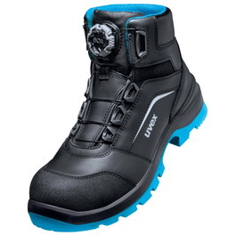 uvex Stiefel 95692 BOA Negro / Azul S3 W11 44