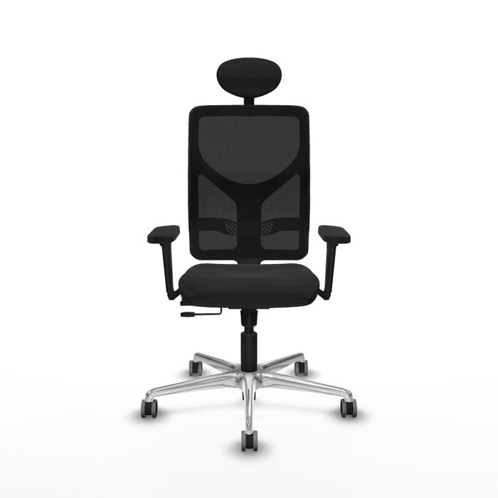 PIQUERAS Y CRESPO Silla de oficina Motilla con mecanismo Sincro/Traslack, Negro PIQUERAS Y CRESPO Silla de oficina Motilla con mecanismo Sincro/Traslack, Negro
