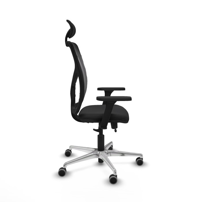 PIQUERAS Y CRESPO Silla de oficina Motilla con mecanismo Sincro/Traslack, Negro PIQUERAS Y CRESPO Silla de oficina Motilla con mecanismo Sincro/Traslack, Negro