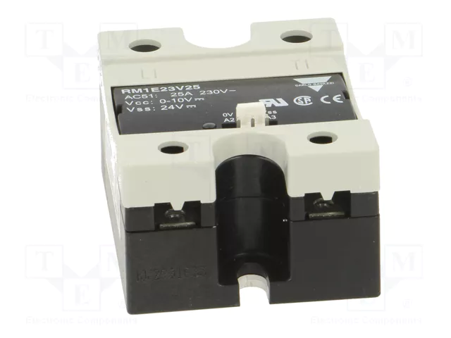 CARLO GAVAZZI RM1E23V25 Relé de semiconductor monofásico 25A 90-265VAC