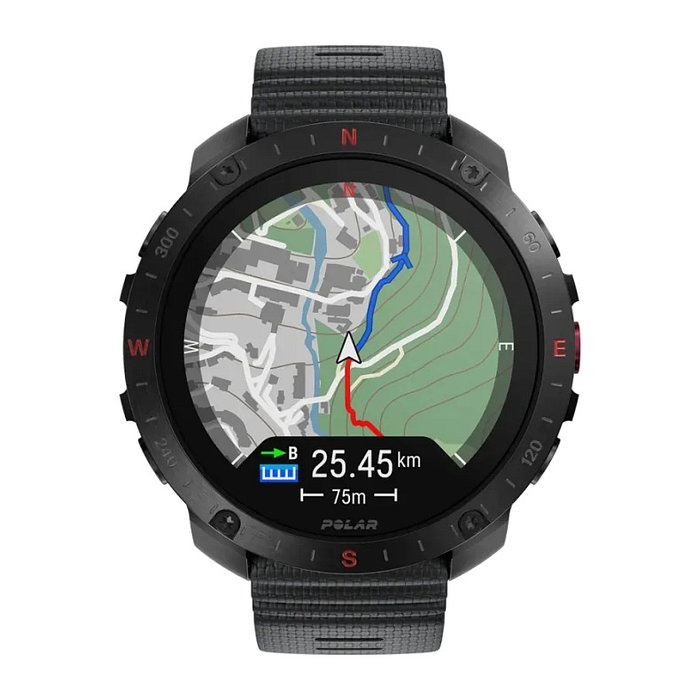 Polar Grit X2 Pro S-L Black - Reloj deportivo con GPS, pantalla AMOLED y monitor cardíaco Polar Grit X2 Pro S-L Black - Reloj deportivo con GPS, pantalla AMOLED y monitor cardíaco