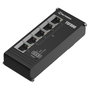 Teltonika TSF000 Switch de 5 Puertos PoE+ No Administrado, Fast Ethernet 10/100, Escritorio, 30W por Puerto, 120W Total, Negro