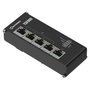 Teltonika TSF000 Switch de 5 Puertos PoE+ No Administrado, Fast Ethernet 10/100, Escritorio, 30W por Puerto, 120W Total, Negro