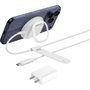 Belkin UltraCharge Ladepad Qi2 25W con soporte WIA013hqWH Blanco