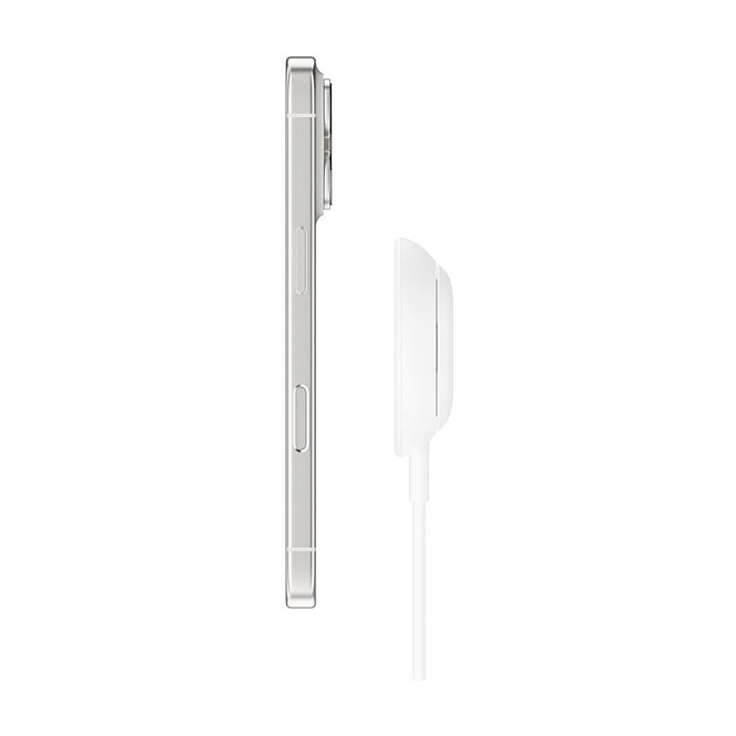 Belkin UltraCharge Qi2 25W WIA013hqWH - Cargador Inalámbrico con Soporte, USB-C, 2m Cable, Blanco, Compatible con iPhone, AirPods, Google Pixel