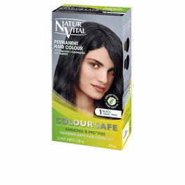 Natur Vital COLOURSAFE Tinte Permanente 1-negro, 150 ml