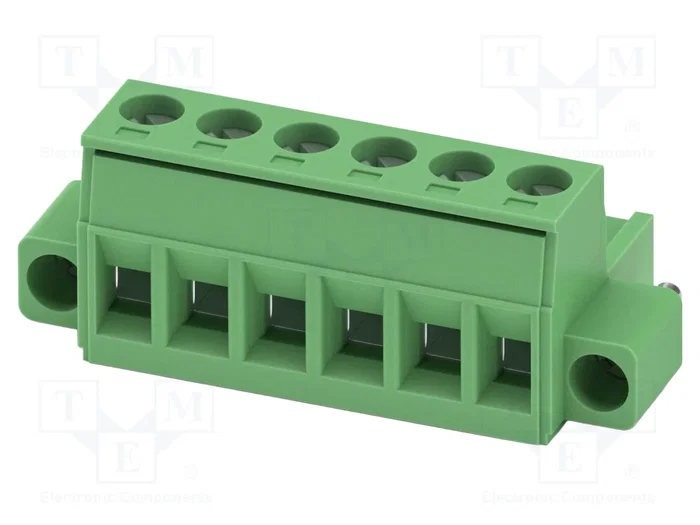 PHOENIX CONTACT MSTB2.5/6-STF Conector de bloque de bornas desmontable 6 pines PHOENIX CONTACT MSTB2.5/6-STF Conector de bloque de bornas desmontable 6 pines