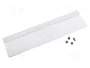 Lanberg Panel pasacables con cepillo AK-1102-S Gris 19 pulgadas