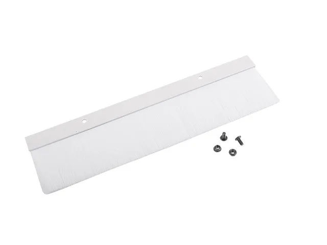 Lanberg AK-1102-S Panel pasacables con cepillo Gris