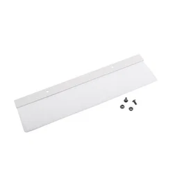 Lanberg AK-1102-S Panel pasacables con cepillo Gris 1U