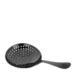 Lumian Colador Cóctel Plano Negro - Acero Inoxidable