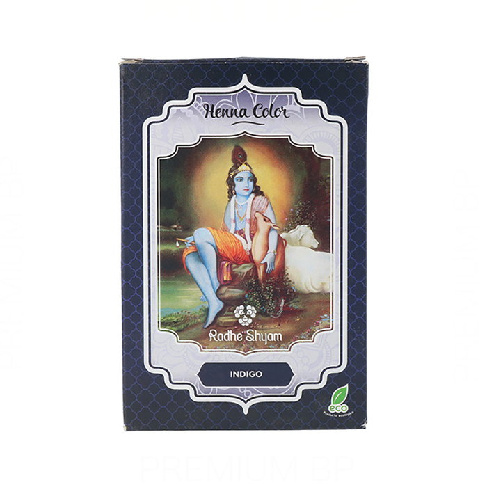 Radhe Shyam Henna Índigo Polvo 100 g