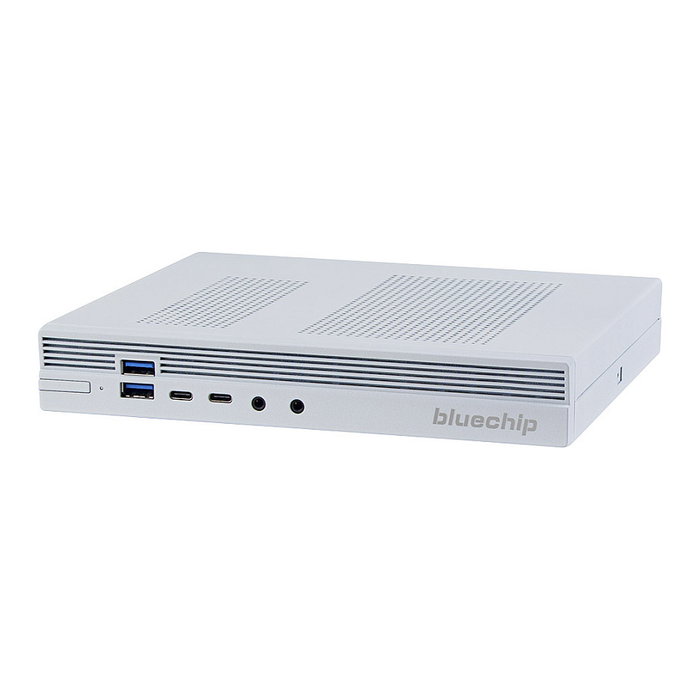 bluechip BUSINESSline S3160 Mini PC Blanco Intel Core i5-14400, 8GB RAM, 500GB SSD, Windows 11 Pro, Wi-Fi 6, Bluetooth 5.3 bluechip BUSINESSline S3160 Mini PC Blanco Intel Core i5-14400, 8GB RAM, 500GB SSD, Windows 11 Pro, Wi-Fi 6, Bluetooth 5.3