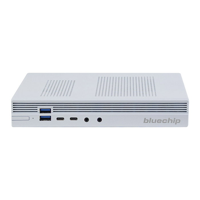 bluechip BUSINESSline S3160 Mini PC Blanco Intel Core i5-14400, 8GB RAM, 500GB SSD, Windows 11 Pro, Wi-Fi 6, Bluetooth 5.3 bluechip BUSINESSline S3160 Mini PC Blanco Intel Core i5-14400, 8GB RAM, 500GB SSD, Windows 11 Pro, Wi-Fi 6, Bluetooth 5.3