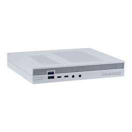 bluechip BUSINESSline S3160 Mini PC Blanco Intel Core i5-14400, 8GB RAM, 500GB SSD, Windows 11 Pro, Wi-Fi 6, Bluetooth 5.3