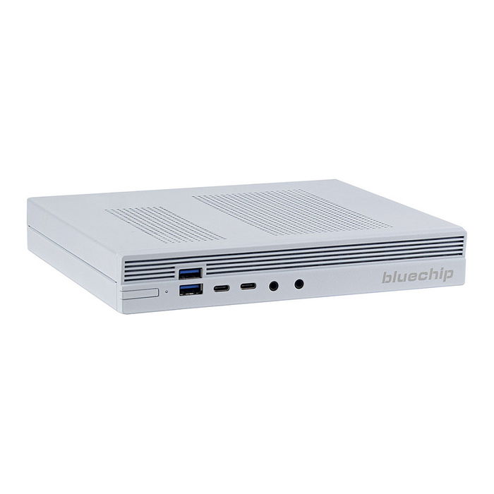 bluechip BUSINESSline S3160 Mini PC Blanco Intel Core i5-14400, 8GB RAM, 500GB SSD, Windows 11 Pro, Wi-Fi 6, Bluetooth 5.3 bluechip BUSINESSline S3160 Mini PC Blanco Intel Core i5-14400, 8GB RAM, 500GB SSD, Windows 11 Pro, Wi-Fi 6, Bluetooth 5.3