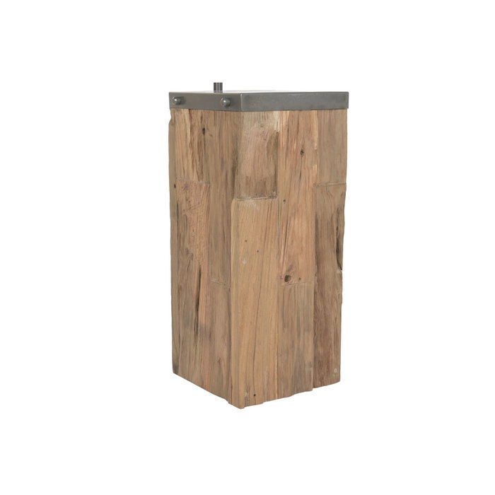 DKD Home Decor Lámpara de Pie de Teca y Hierro Hecha a Mano 57x55x160 cm DKD Home Decor Lámpara de Pie de Teca y Hierro Hecha a Mano 57x55x160 cm