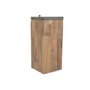 DKD Home Decor Lámpara de Pie de Teca y Hierro Hecha a Mano 57x55x160 cm