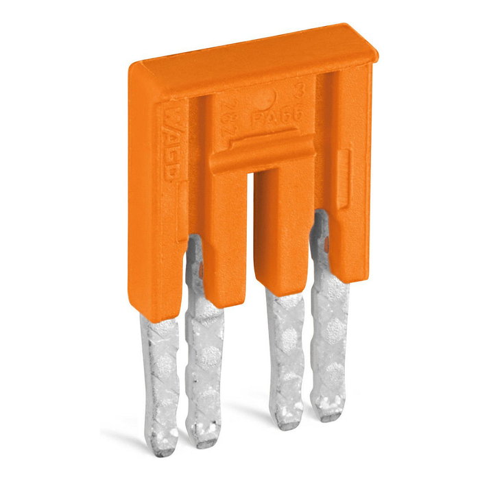 WAGO 282-432 Bloque de desconexión, Naranja WAGO 282-432 Bloque de desconexión, Naranja