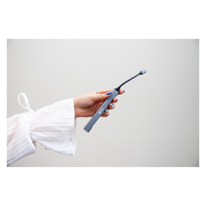 BakkerElkhuizen Hub USB-C 7 en 1 con 3 USB-A y 4 USB-C, 5000 Mbit/s, Aluminio Negro Gris, Cable 0.15 m - Compatible con Windows, Mac, Linux, ChromeOS