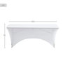 AKTIVE Funda Protectora para Mesa de Poliéster
