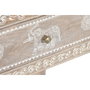 DKD Home Decor Set de Consola Rk 22 India Folk de 2 Piezas en Madera de Mango Natural