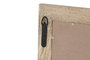 DKD Home Decor Rk 22 Consola India Folk Set de 2 Piezas Madera Mango Natural 40 x 76 x 117 cm Pintado a Mano con Espejo y Cajones