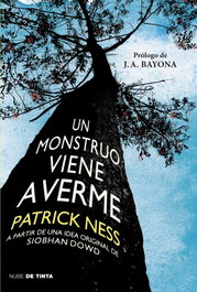 Un monstruo viene a verme, Patrick Ness - NUBE DE TINTA