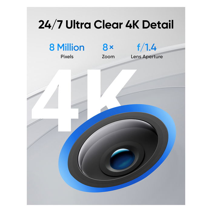 EUFY eufyCam E330 Cámara de Seguridad Exterior IP Inalámbrica 4K, 138°, Visión Nocturna, IP67, WiFi, Alexa, Google Assistant EUFY eufyCam E330 Cámara de Seguridad Exterior IP Inalámbrica 4K, 138°, Visión Nocturna, IP67, WiFi, Alexa, Google Assistant