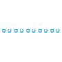 Digitus Clips de Color para Cables RJ45 100 Unidades Azul Cat5e/6 PVC