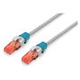 Digitus Clips de Color para Cables RJ45 100 Unidades Azul Cat5e/6 PVC
