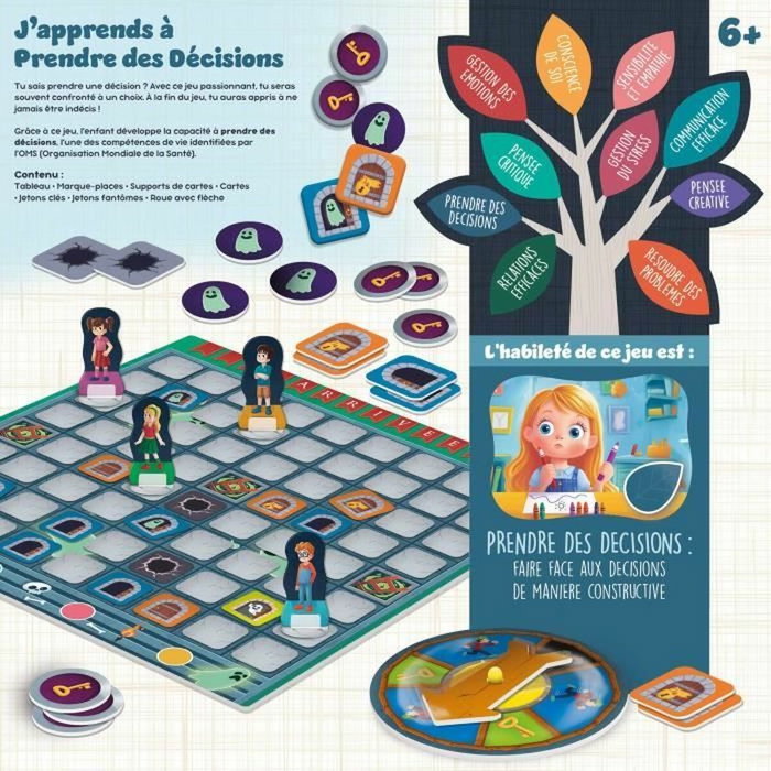 Lisciani Giochi Toma de decisiones - Juego de mesa con tablero ilustrado
