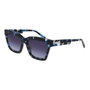 DKNY DK551S-405 Gafas de Sol con Cristal Azul