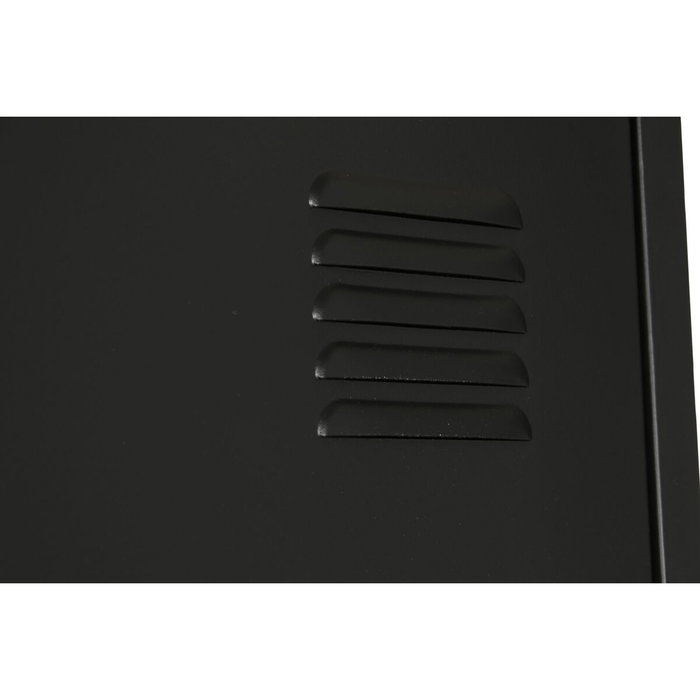DKD Home Decor Estantería Metálica Taquilla Negra 40x41x180 cm