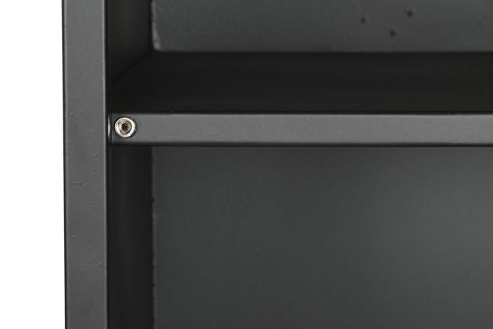 DKD Home Decor Estanteria Negro Metal 40 x 180 x 41 cm DKD Home Decor Estanteria Negro Metal 40 x 180 x 41 cm