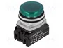 PROMET Lámpara de control LED NEF30 verde