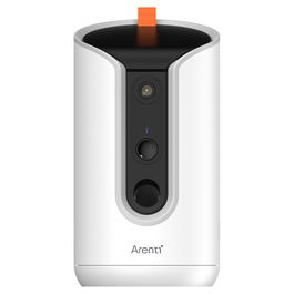 Arenti PETCAM1T Cámara WiFi Interior para Mascotas y Dispensador de Comida
