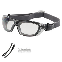 WOLFPACK LINEA PROFESIONAL Gafas de Seguridad Acolchadas con Cristales Transparentes
