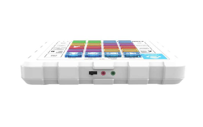 iDance Reproductor y Barra de Sonido con Altavoces para DJ Blanco 20x60x19 cm