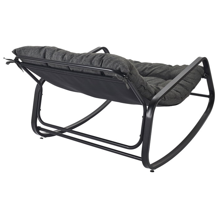 Home Deco Factory Butaca-Mecedora Miami Negra